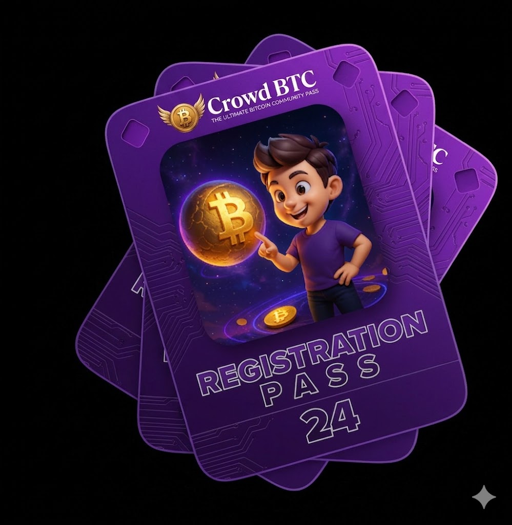 CrowdBTC Registration Pass